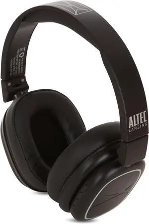 Altec Lansing Nanophones ANC 2.0, Wireless Over Ear Bluetooth Headphones with Noise Cancelling, 30 Hr Battery, Foldable Design, USB-C Charging, Voice Assistant Compatible