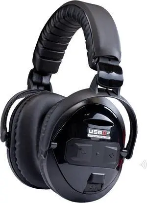 XP METAL DETECTORS WSAII-XL Wireless Headphones for Deus II, Comfortable and Easy to Carry with Their Compact Design, Rainproof (IP68 3ft deep), Great for Noisy Environment