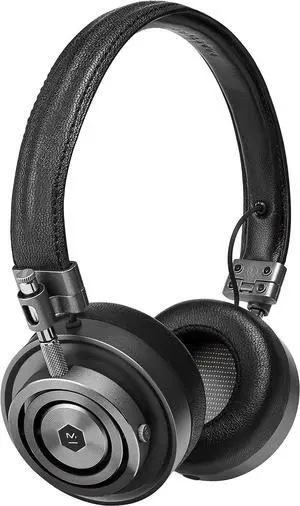 Master & Dynamic MH30 Foldable Premium Leather On-Ear Headphones with Superior Sound Quality and Highest Level of Design  Gunmetal