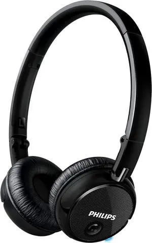 Philips SHB6250/27 Wireless Bluetooth Headphones, Black