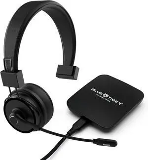 Blue Tiger Elite Ultra 2.0 Wireless Bluetooth Headset TigerConnect Wireless iOS|Apple CarPlay & Android Auto Adapter Converts Wired to Wireless CarPlay Plug & Play Stable and Fast Connect