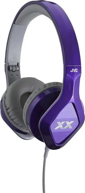 JVC HASR100X Violet Headphones