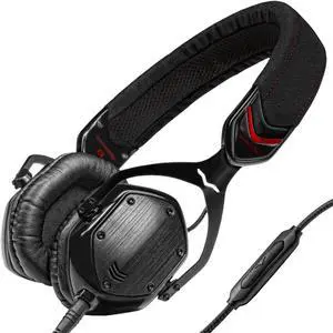 V-MODA M-80V-U-SHADOW Crossfade M-80 Vocal On-Ear Noise-Isolating Metal Headphone (Shadow)