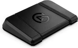 Elgato Stream Deck Pedal  Hands-Free Studio Controller, 3 Macro footswitches, Trigger Actions in apps and Software Like OBS, Twitch, YouTube and More, Works with Mac and PC