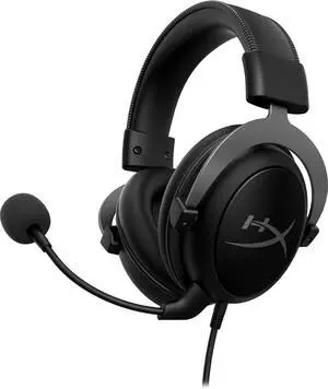 HyperX Cloud II - Gaming Headset, 7.1 Surround Sound, Memory Foam Ear Pads, Durable Aluminum Frame, Detachable Microphone, Works with PC, PS5, PS4, Xbox Series X|S, Xbox One  Gun Metal