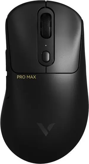Rapoo VT3PRO MAX Wireless Gaming Mouse, 59g Superlight, 8KHz Polling, PAW 3950 Ultimate Optical Sensor, 30K Independent X/Y DPI, 1+8 Programmable Buttons, 200H Battery Life, Classic Shape, PC, Black