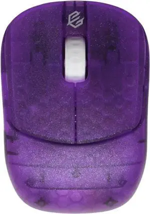 GWolves HSK Plus Lite Wireless Fingertip Grip Gaming Mouse, ~39Gram, Low Latency, PAW3399,21,000CPI, Nrf52840 High-Performance CPU, 5Programmable Btns, On-Board Memory, PC/Mac and Laptop (Violet)