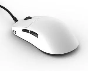ENDGAME GEAR OP1 8k Wired Gaming Mouse - 8000Hz Polling, PixArt PAW3395 Sensor, Kailh GX Switches, White
