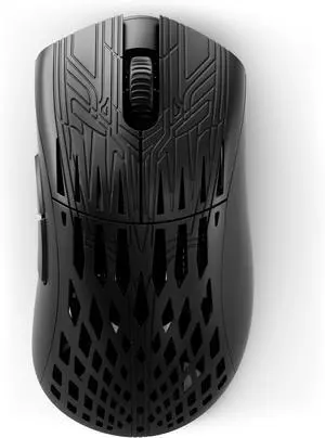 PWNAGE Stormbreaker Max CF Wireless Gaming Mouse 8kHz - 45grams Ultralight Esports Pro Gamer Flawless Professional Xero PAW3950 Optical Sensor 36,000 DPI - 8000Hz -100% PTFE Skates Large Ergo -Black