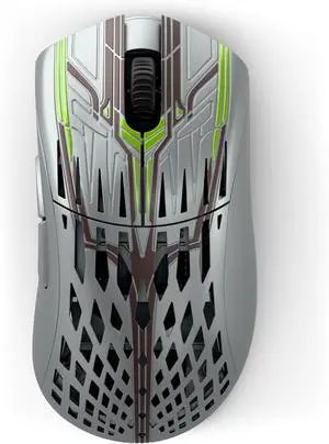 PWNAGE Stormbreaker Max CF Wireless Gaming Mouse 8kHz - 45grams Ultralight Esports Pro Gamer Flawless Professional Xero PAW3950 Optical Sensor 36,000 DPI - 8000Hz -100% PTFE Skates Large Ergo - Ninja