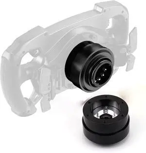 Obokidlyamor Replace Quick Release Adapter Steering Wheel Replace Panel For MOZA R21/R16/R9 V2/R5/R3 Bundle Gaming Racing Wheel;70mm 6-hole steering wheel kit (Quick Release)