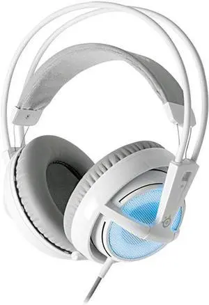 SteelSeries Siberia v2 Full-Size Gaming Headset with Built-In USB Sound Card (Frost Blue)