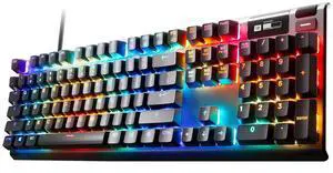 SteelSeries Apex Pro HyperMagnetic Gaming Keyboard  World's Fastest Keyboard  Adjustable Actuation  OLED Screen  RGB  USB Passthrough - American QWERTY Layout - Standard