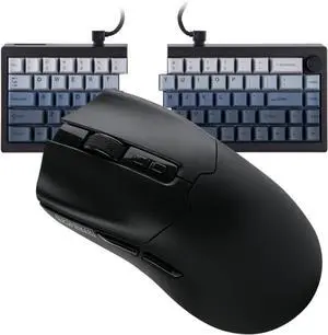 EPOMAKER Split65 QMK/VIA Programmable Keyboard+Click Gaming Mouse Wireless 2.4Ghz/Bluetooth/Type-C