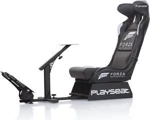Playseat Evolution Pro Sim Racing Cockpit | Comfortable Racing Simulator Cockpit | Adjustable | Compatible with All Steering Wheels & Pedals on The Market | Supports PC & Console | Forza Motorsport