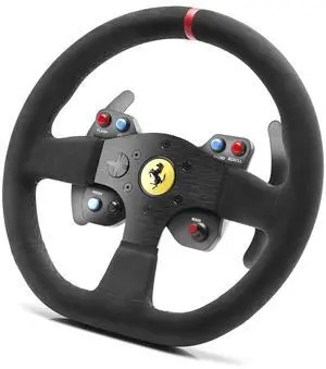 Thrustmaster F599XX EVO 30 Wheel Alcantara Edition Add-On (compatible w/ PS5, PS5 Pro, PS4, XBOX Series X/S, One, PC)