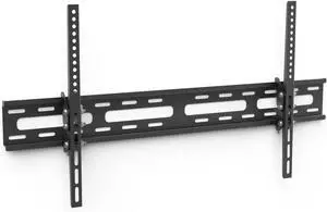 Hama Tilting TV Wall Mount with 10 Year Guarantee (TV 37 to 75 inches, 191 cm and 60 kg Max, Continuous Tilt from -5° to +15°, VESA up to 800 x 400, with Integrated Bubble Level and Fischer Plugs)