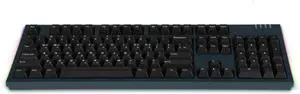 ABKO Hacker K660M PBT Cherry Gaming Keyboard, Various Types of Cherry Switch Option. Simple and Classic Style. (Midnight Green, Red Switch)