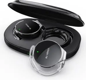 Wireless Bluetooth 5.4 Over-Ear Headphones with Ear Hook, Dual Device Simultaneous Connection, Clip-On Ear Design, Lightweight Earbuds for Sports/Running/Gym