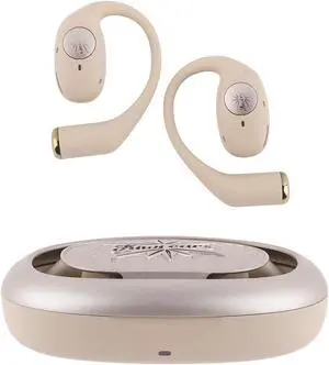 Linsoul Kiwi Ears Spark OWS Open Ear Wireless Earbuds, Bluetooth 5.2 Gaming Earbuds, with Silicone Earhook, 21H Playtime, Wireless Charging for Sports Workout Running Linsoul Kiwi Ears Spark OWS Open Ear Wireless Earbuds, Bluetooth 5.2 Gaming Earbuds, with Silicone Earhook, 21H Playtime, Wireless Charging for Sports Workout Running