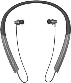 Neckband Earphones Bluetooth 5.0 Headphones CVC8.0 Noise Cancelling Bluetooth Headset Wireless Earbuds Neckband with Mic,9D Deep Bass, 20H Overall Endurance,Sports for Running Driving Working, Black