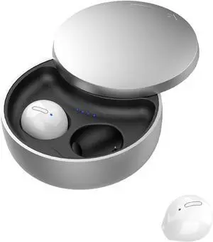 Invisible Wireless Bluetooth Earbuds for Side Sleepers,Smallest Invisible Sleep Headphones,Comfortable Noise Blocking Wireless Headphones for Small Ears Sleeping,Working,Hiking, White