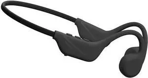 Open Ear Headphones Bone Conduction Headphones Wireless Bluetooth 5.4 On Ear Heaset with ENC Noise Cancelling,MP3 Play Built-in 32GB Memory,IPX6 Waterproof Sports Ear Buds for Swimming Running,Black