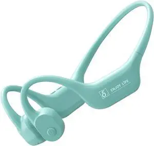 S+ Open Ear Bluetooth Bone Conduction Headset for Sport and Training,Cycling (YQS Blue)