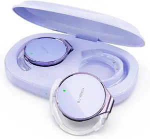 On Ear Headphones Bluetooth 5.4, Open Ear Headphones Wireless, Water-Drop Shaped Clip On Sport Headset Bluetooth with 4 Microphone