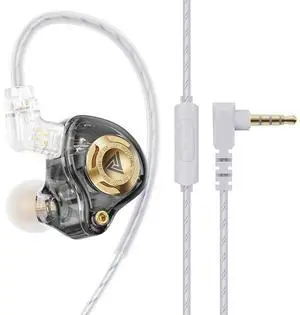 AK6-Lucky Earphones HiFi Bass Earbuds Monltor 3-Level Tuning Switch 3.5mm AURX in-Ear Headset Sport Stereo Sound Headphones Replacement for OEM