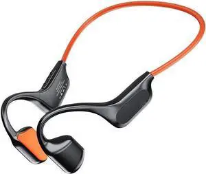 Bone Conduction Headphones Bluetooth 5.3 IPX6 Waterproof Open Ear Headphones,Air Conduction Earphones HiFi Stereo Sound with Mic,12 Hours Battery Waterproof Earbuds for Swimming,Gym
