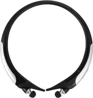 Hbs 850S Wirieless Bluetuth Earphones+Wired Sports Neck Mounted Earphones Sports Running Stereo Cable Retractable