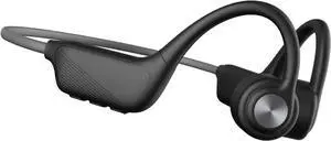 Bone Conduction Headphones IPX8 Waterproof Swimming Headphones Bone Conduction Open Ear Wireless Bluetooth 5.4 Earbuds for Sport Music Player Built-in 32G Memory Earphone,HIFI Stereo Sound,Black