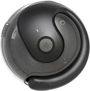 IKXO Open Ear Headphones Wireless Bluetooth 5.3 Wireless Sports Earbuds with Earhooks,ENC Call Noise Cancellation Technology IPX5 Waterproof for Sports,Driving,Office,Black