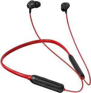 Neckband Bluetooth Headphones Sports Earphones Wireless Bluetooth V5.3 Earbuds Neckband Earphone,Active Noise Cancellation & ENC Call Noise Cancellation,IPX5 Waterproof Sweatproof Fit Exercise,Red
