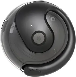 Open Ear Headphones Wireless Bluetooth 5.3 Wireless Sports Earbuds with Earhooks, ENC Call Noise Cancellation Technology IPX5 Waterproof for Sports,Driving,Office,Black