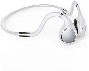 Open Ear Air Bone Conduction Headphones Wireless Bluetooth 5.3 Earphones with HiFi Stereo+HD Call Noise Cancelling,6 Hours Playtime IPX5 Waterproof Sport Headset for Android iPhone TV