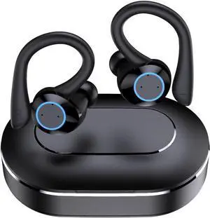 Wireless Earbuds Bluetooth 5.1 Headphones,Low- Latency Gaming in-Ear Headphones,CVC8.0+ENC Intelligent Noise Cancellation,42- Hour Playback Time with Charging Compartment,IPX7,HiFi Stereo