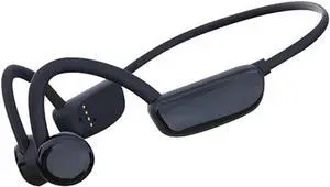 Black, Wireless Bluetooth Headset for Swimming, Open-Back Bone Conduction Headset, Built-in 32GB of Ultra-Large Memory, Suitable for Sports Enthusiasts