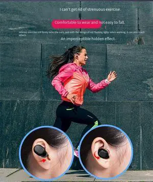 Bluetooth Headphones Wireless Earbuds Over Ear Buds,Sports Earphones Deep Bass with Charging Case Headset,Light-Weight Earbud with Mic for Phone Laptop PC TV Running Workout,White