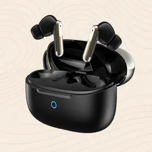 in Ear Headphones Wireless Ear Buds Sport Earbuds Bluetooth 5.4 Touch Sensing Deep Bass Stereo and Deep Noise Reduction Technology with Charging Case, Built-in ENC Noise Cancelling Mic,Black