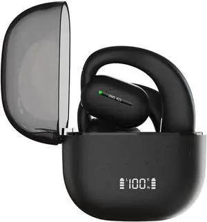 Wireless Earbuds Bluetooth Headphones for Snug Fit,Ergonomic Ear Hook,Balanced Sound,500 mAh Capacity Battery Clear Calls for Workout Driving Walking with Phone