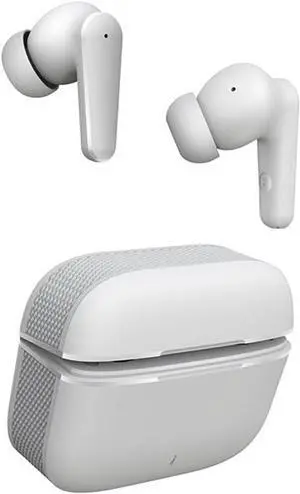 Wireless Earbuds Bluetooth Ear Buds Environmental Noise Cancellation Mic Call Noise Cancelling Mini Earbuds,Bluetooth 5.0 Light Weight Deep Bass Headphones for Work,Home Office,White