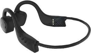 Bone Conduction Headphones Wireless Open-Ear Headphones,Bluetooth 5.3 with Mic - MP3 Play Built-in 8GB Memory,IPX8 Waterproof Sports Headphones for Gym Workout Swimming Running Cycling, Black