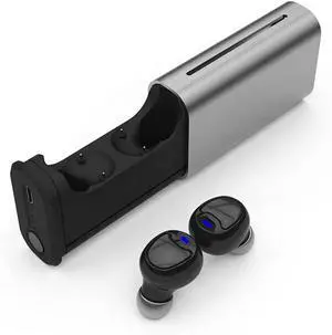 in Ear Headphones Bluetooth Headphones Sports Running Mini Music HiFi IPX5 Waterproof Gamer Earbuds Touch Control Headphones Light-Weight Earbud with Mic for Laptop Pad Android/iOS Phones