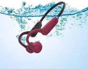 Bone Conduction HeadphonesOpen Ear Wireless HeadphonesSwimming Bone Conduction Headphones Bluetooth 5.0 Waterproof Lightweight for Bluetooth Earphones Stable to wear 16GB MP3 IPX8