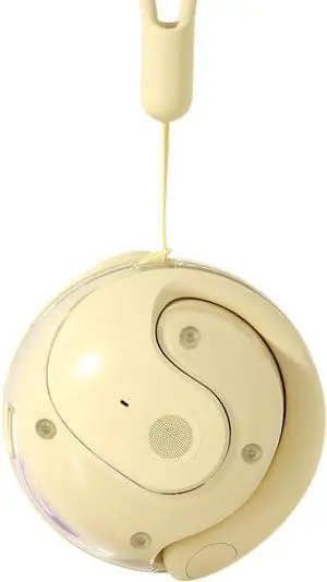 Micool Open Ear Headphones Bluetooth V5.3, On Ear Headphones with Hanging Neck Rope, Planet Design Headphones Wireless Bluetooth, IPX5 Waterproof Sport Bluetooth Headset, Painless Ear Hook Headphones