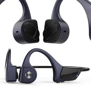 Waterproof Bone Conduction Conducting Headphones Wireless Bluetooth Bone Conduction Earbuds Earphones Headset Waterproof Open Ear Headphones Earbuds Wireless Bluetooth