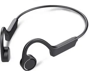 IKXO Open Ear Headphones Wireless Sports Conduction Headphones Lightweight Bluetooth Headset with Mic Sweat Resistant Earphones Answer Phone Call Music for Running Hiking Driving Cycling Yoga