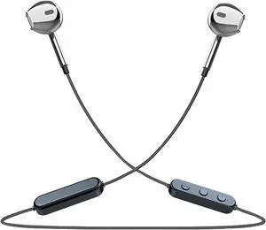 IKXO Wireless Sports Earbuds semi-in-ear Headphones Neckband Headsets Bluetooth V5.1 with Microphone HD Call Comfortable Lightweight Compatible Smart Phone Heavy Metal Bass HIFI Stereo Sound